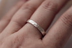 Recycled Silver Flower Meadow Ring