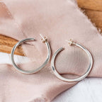 Sophie Large Circle Hoop Earrings image 1