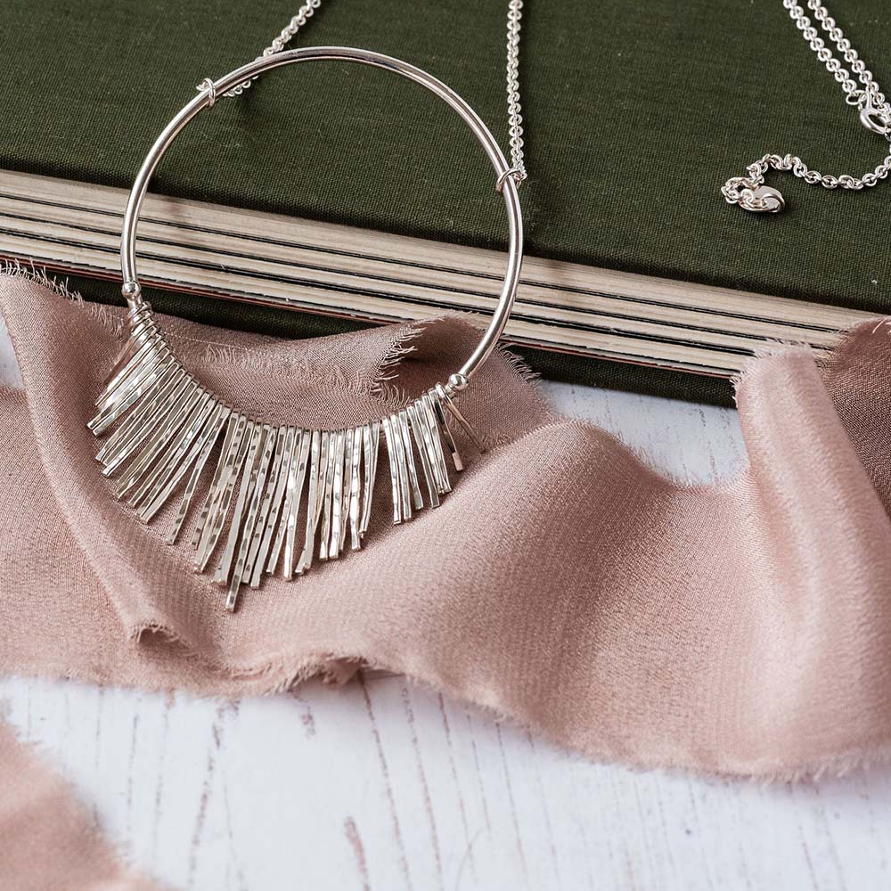 Megan Maxi Fringe Pendant image 8