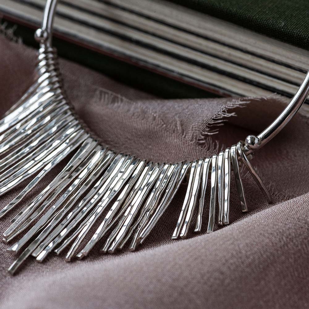 Megan Maxi Fringe Pendant image 5