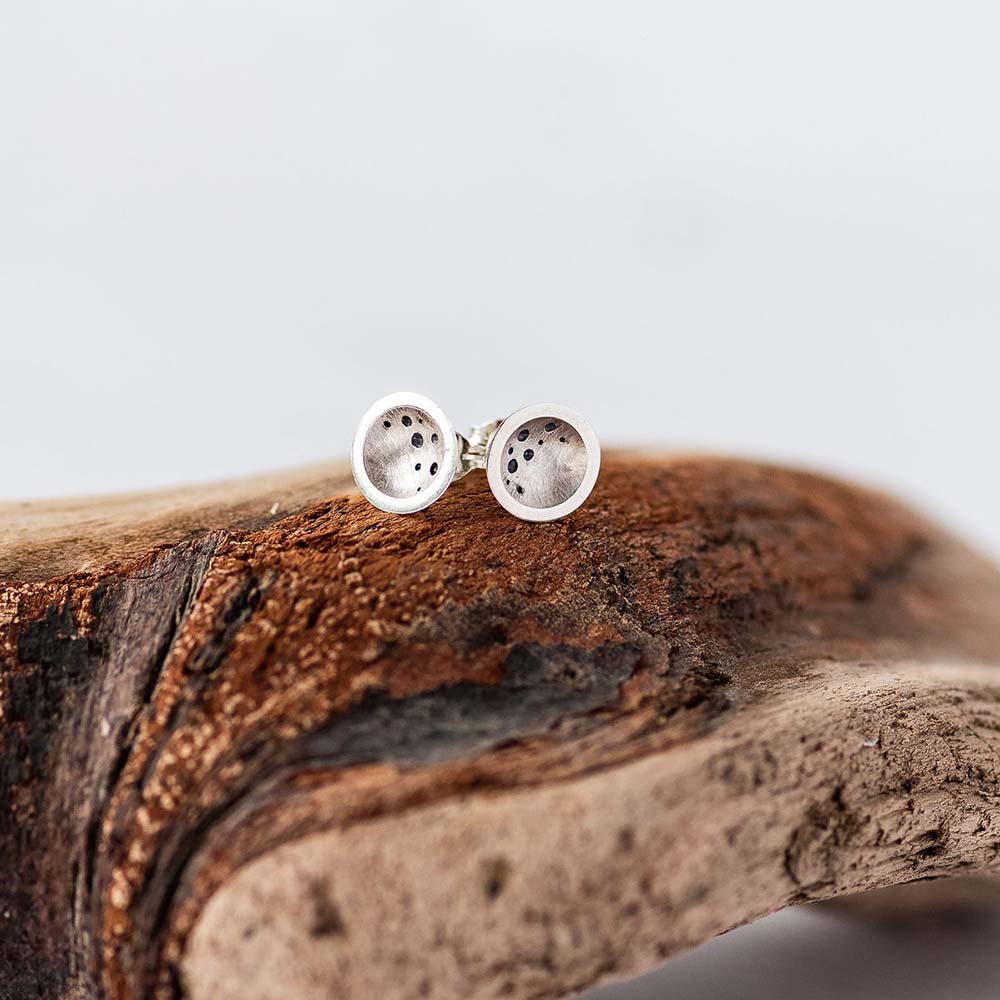 Tiffany Concave Stud Earrings image 0