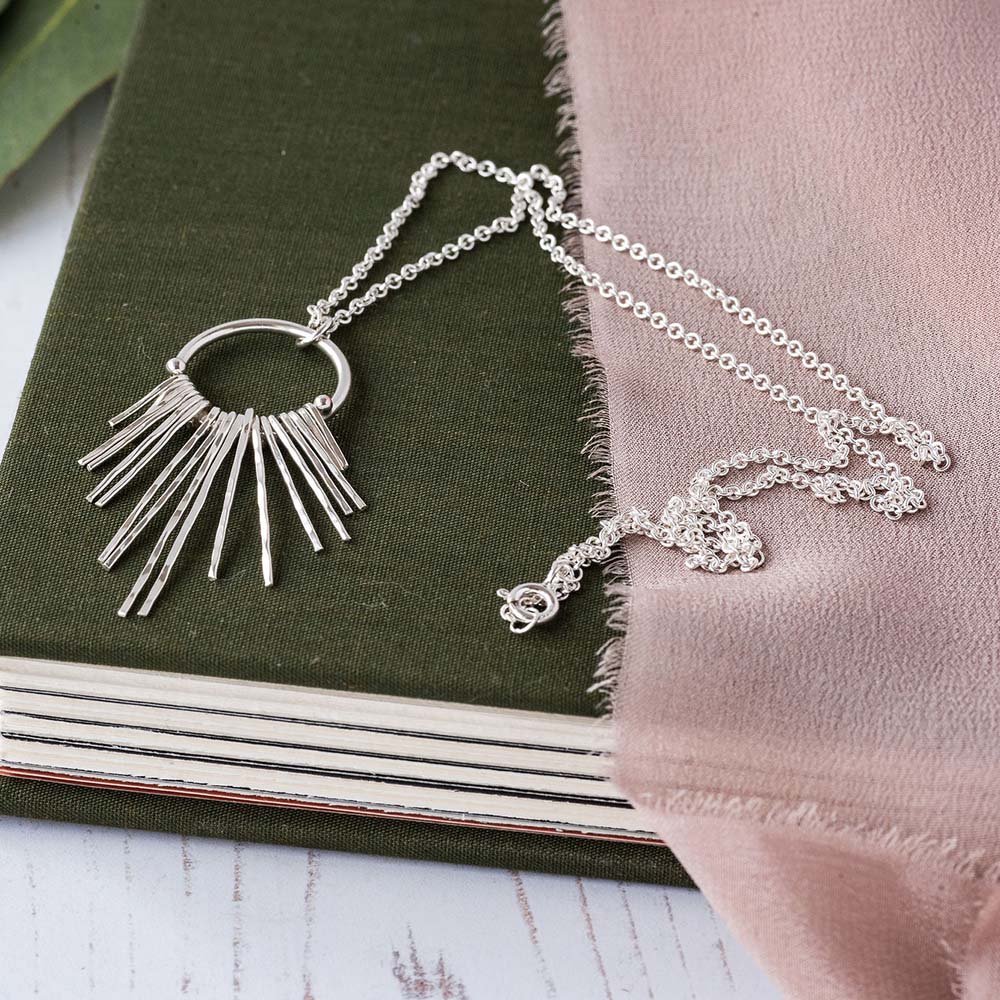 Megan Small Fringe Pendant image 1