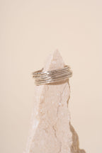 Recycled Silver Briony Joined Stacker Ring