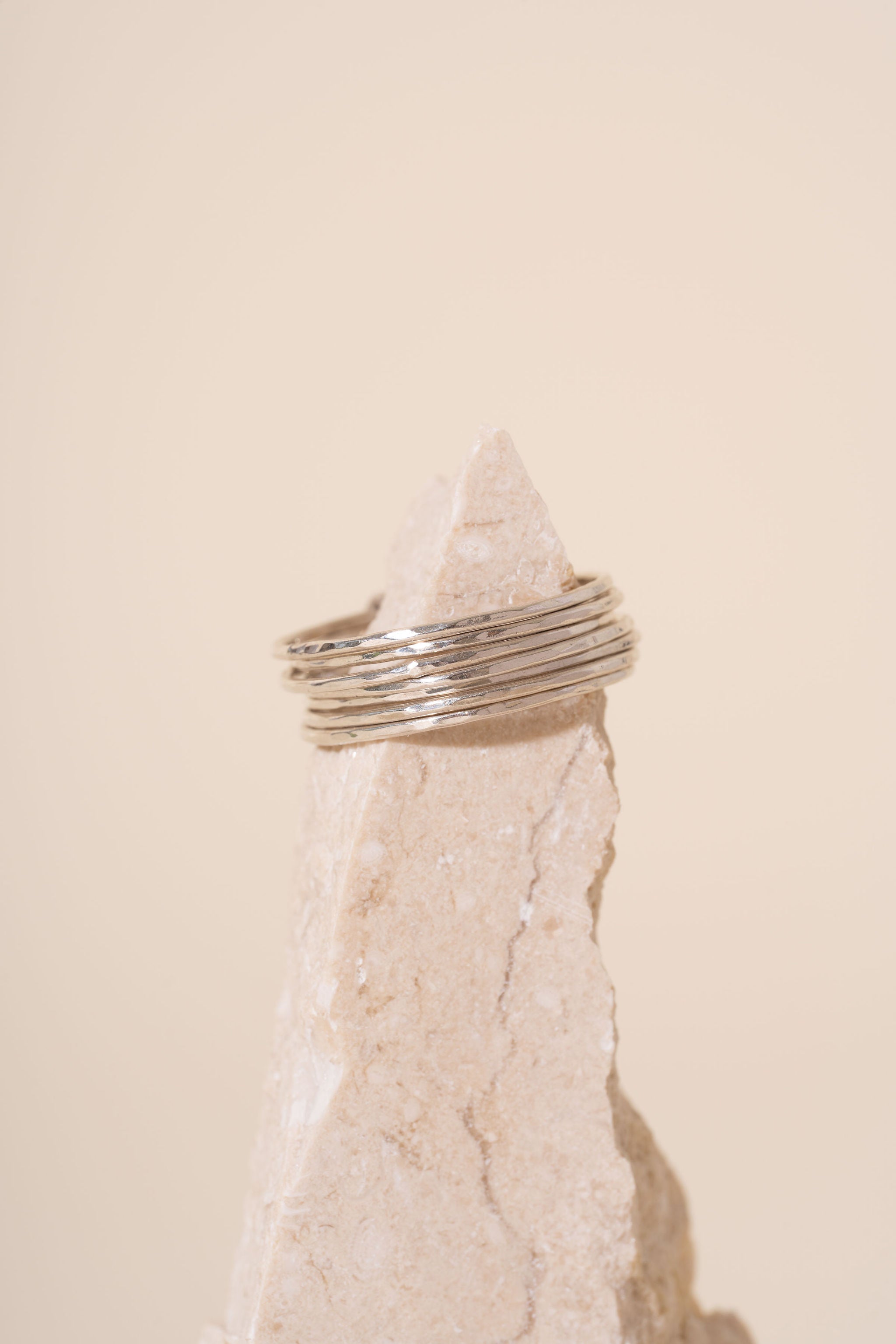 Recycled Silver Briony Joined Stacker Ring