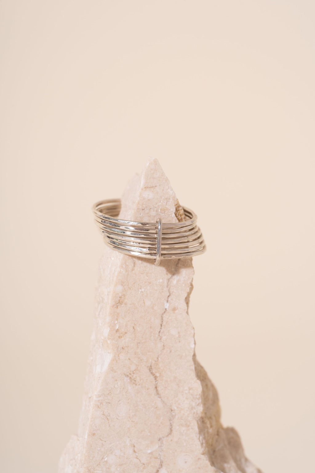 Recycled Silver Briony Joined Stacker Ring