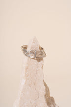 Recycled Silver Briony Joined Stacker Ring