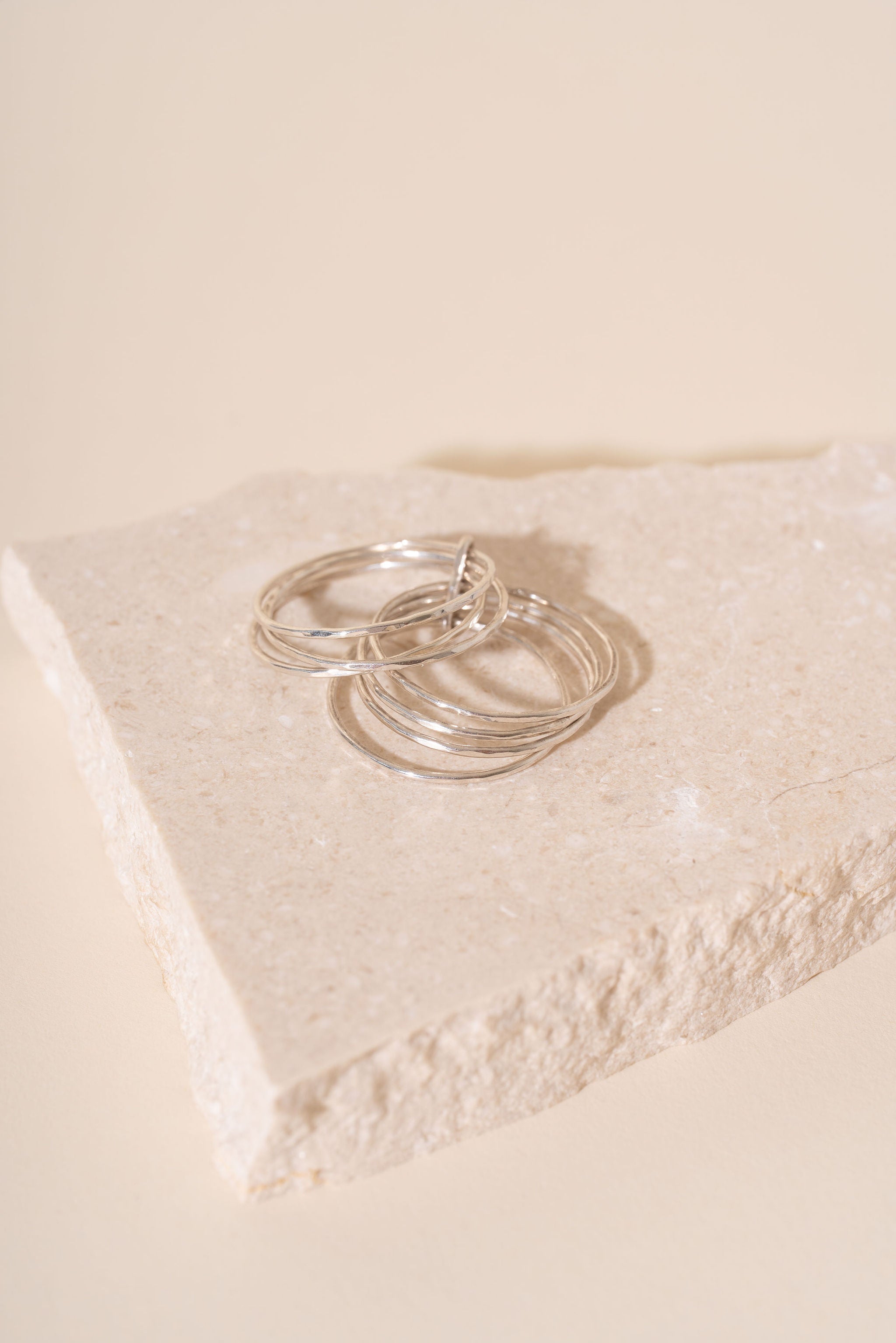 Recycled Silver Briony Joined Stacker Ring