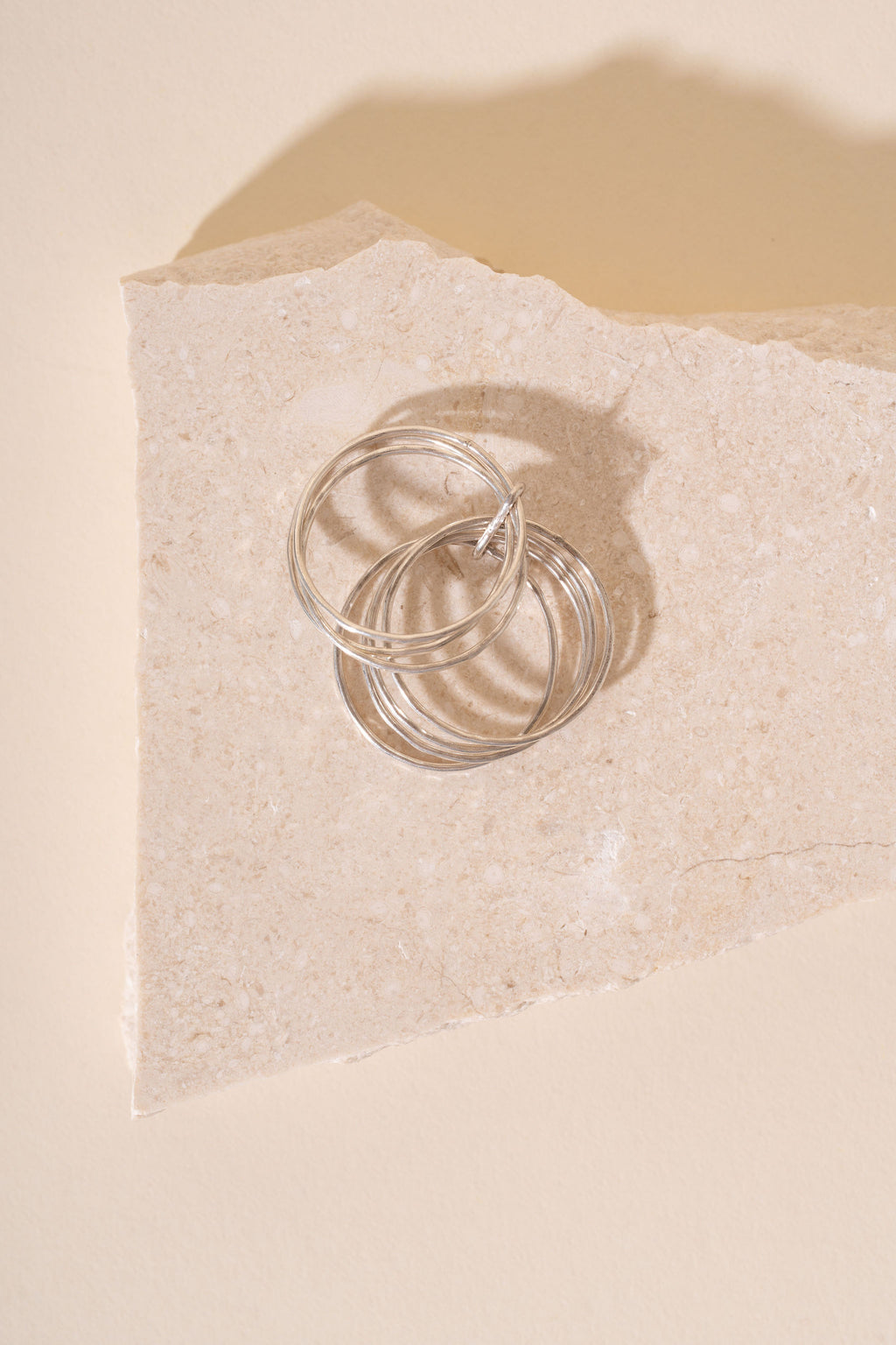Recycled Silver Briony Joined Stacker Ring