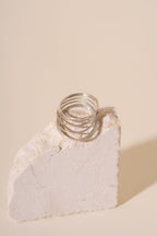 Recycled Silver Briony Joined Stacker Ring
