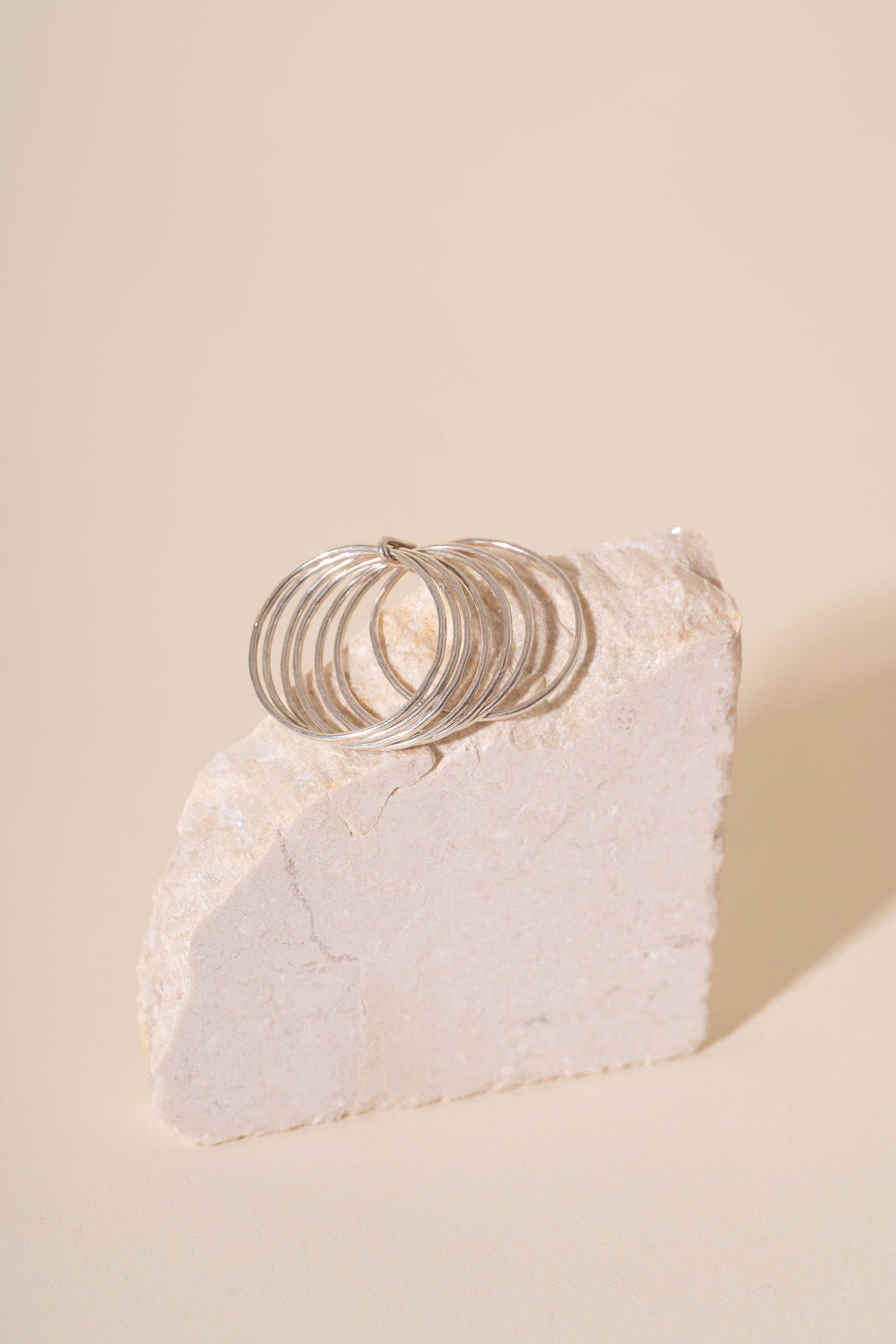 Recycled Silver Briony Joined Stacker Ring