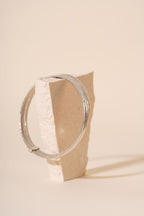 Briony Joined Stacker Recycled Sterling Silver Bangle