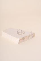 Briony Hammered Circle Ring