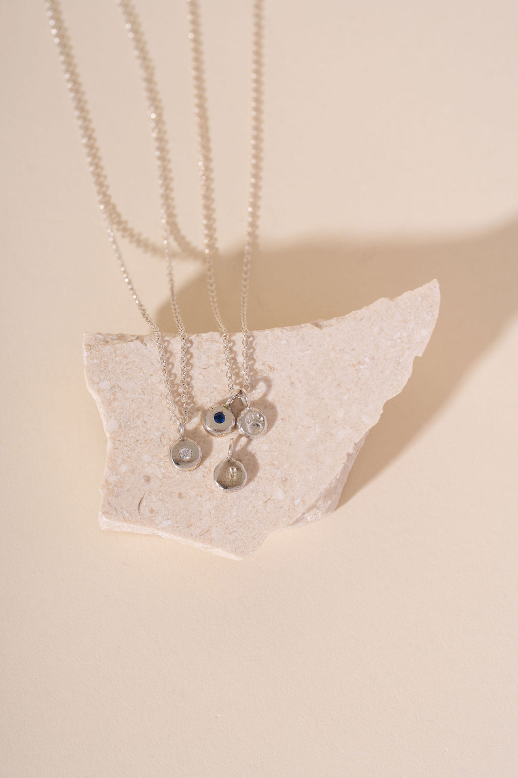 Mini Memories Necklace & Charms - Sterling Silver