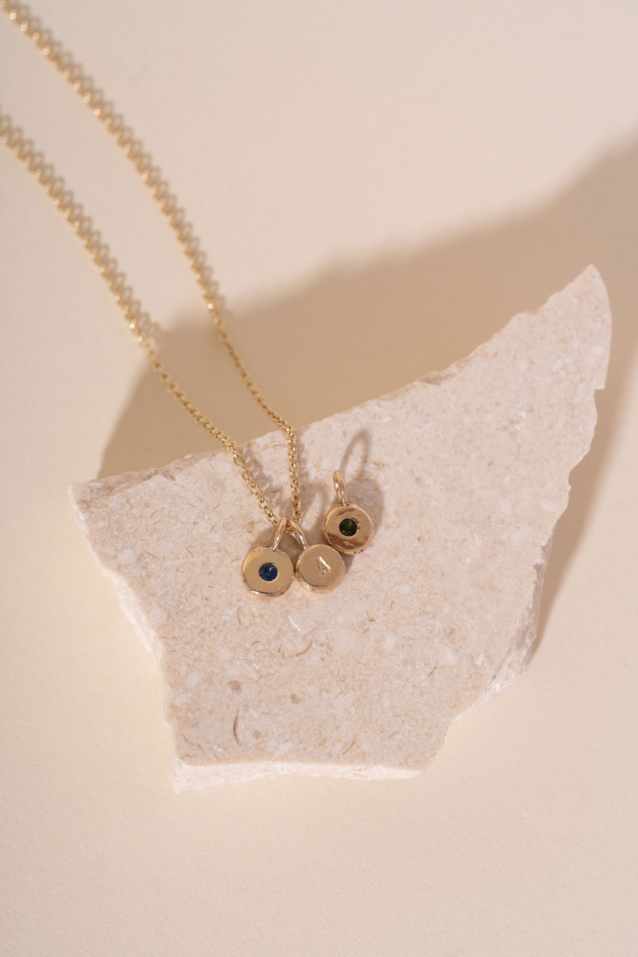Mini Memories Necklace & Charms - 9ct Yellow Gold