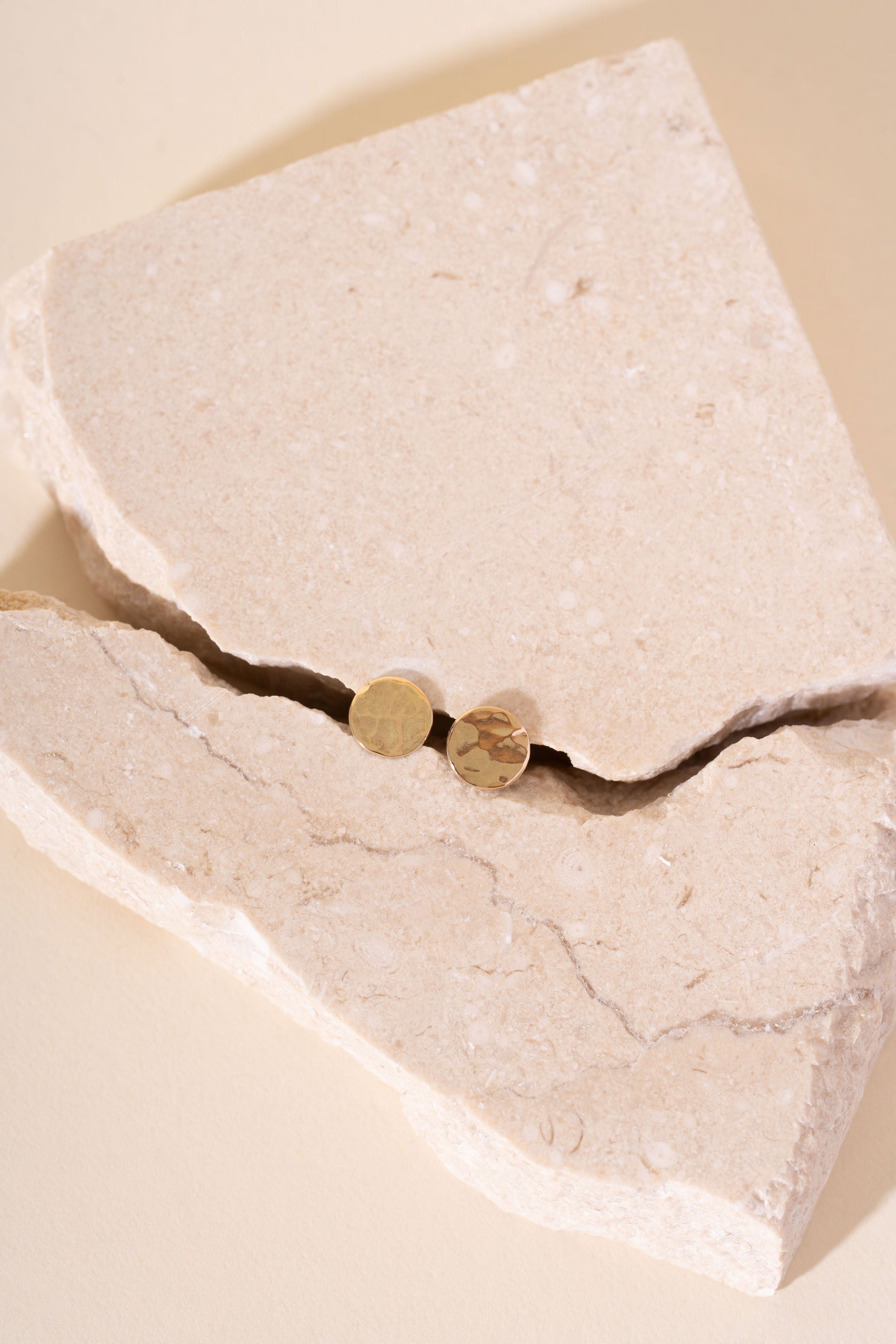Recycled 9ct Yellow or Rose Gold Mini Sundance Studs