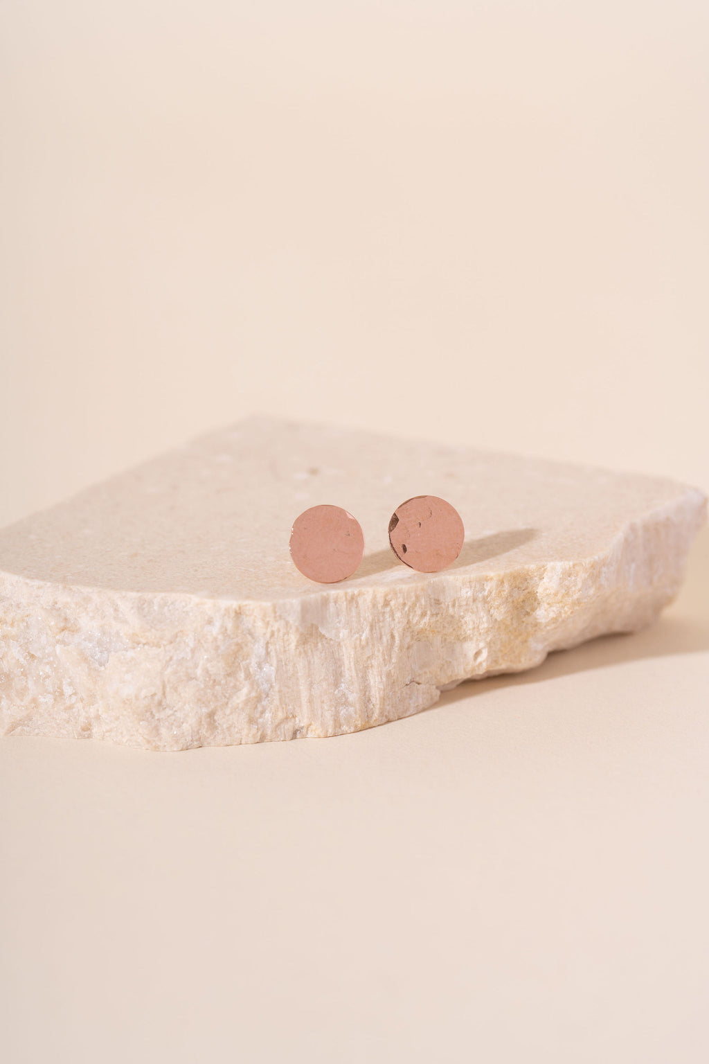 Recycled 9ct Yellow or Rose Gold Mini Sundance Studs