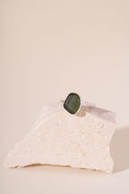 'Pick Your Own Piece' Silver Devon Seaglass Ring