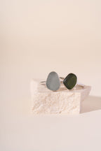 'Pick Your Own Piece' Silver Devon Seaglass Ring