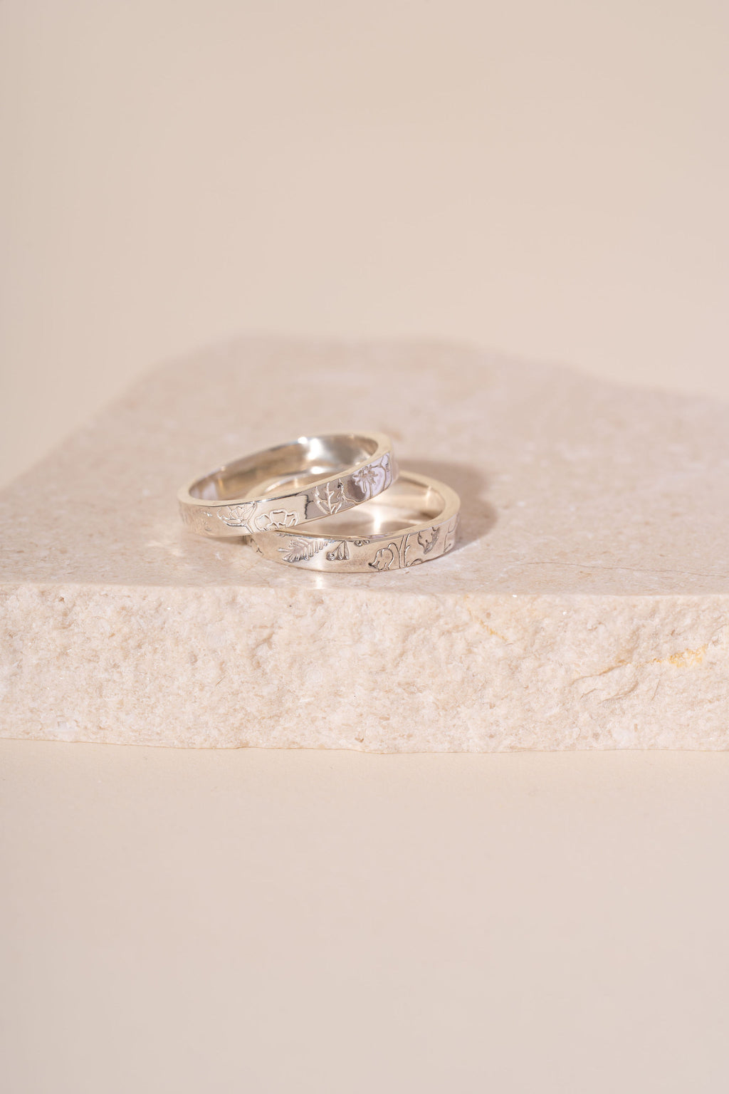 Recycled Silver Flower Meadow Ring
