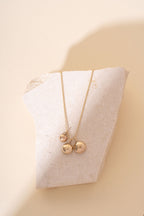9ct Recycled Yellow Gold Pebble Necklace