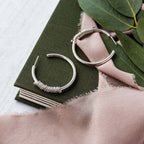 Megan Fringe Hoop Earrings image 8