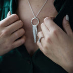 Megan Small Fringe Pendant image 3